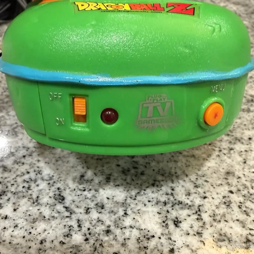 Dragon Ball Z - 2005 Jakks Pacific- Plug & Play TV Game- Shenron Joystick- Works